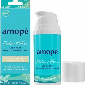 Amope Radiant Skin Leg & Foot Daily Hydrating Serum Feet Cream Moisturizer Vit E